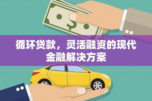 文县循环贷款，灵活融资的现代金融解决方案