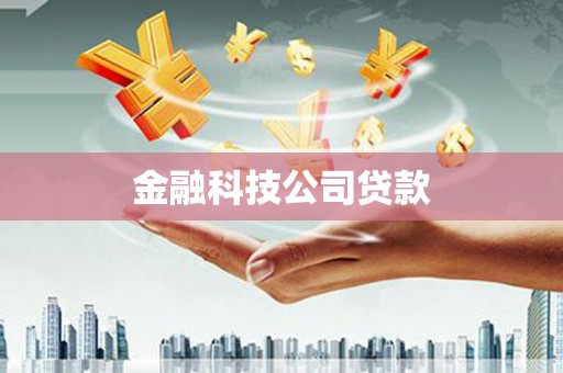 文县金融科技公司贷款