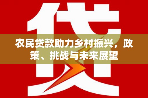 文县农民贷款助力乡村振兴，政策、挑战与未来展望