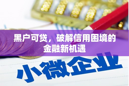 文县黑户可贷，破解信用困境的金融新机遇