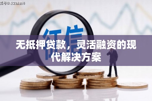 文县无抵押贷款，灵活融资的现代解决方案